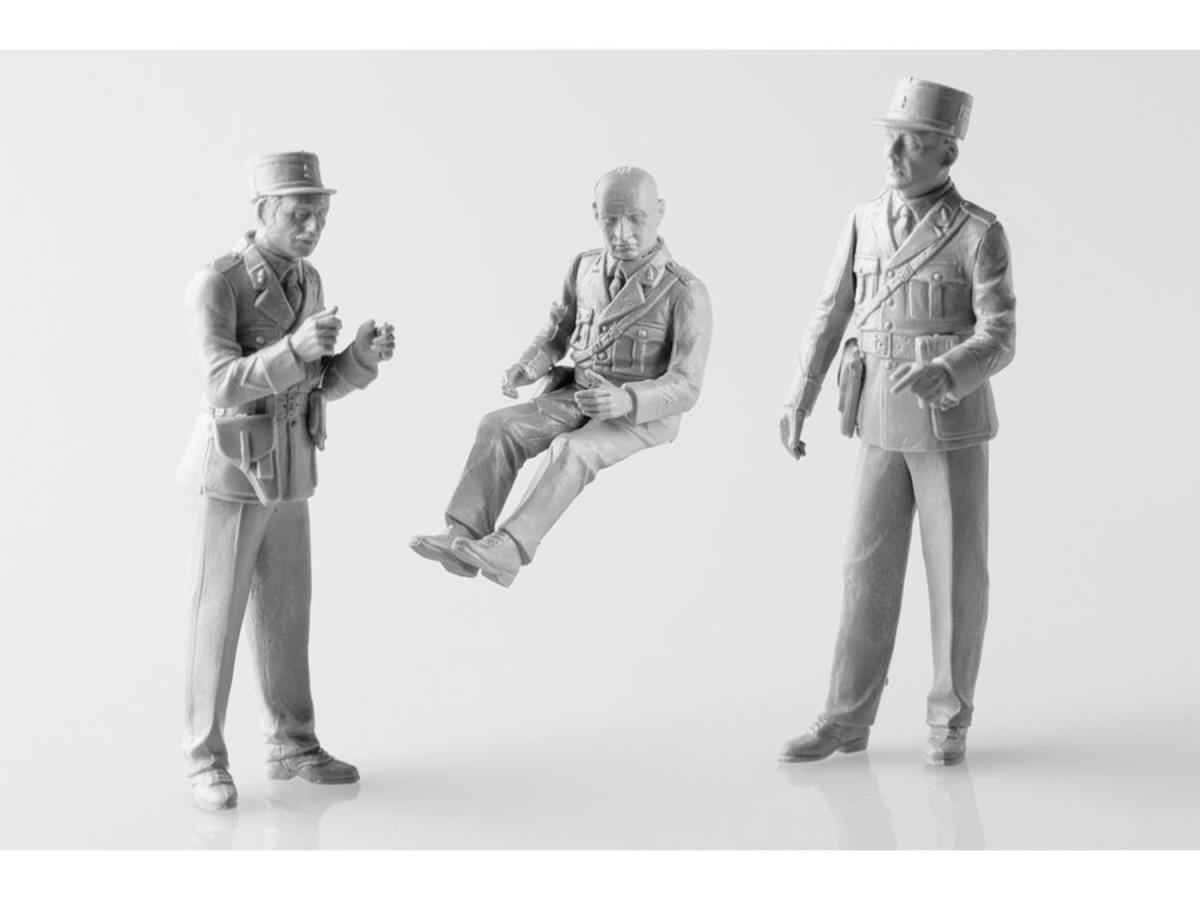 Heller 82751 French Police Officers 1:24 Model Kit