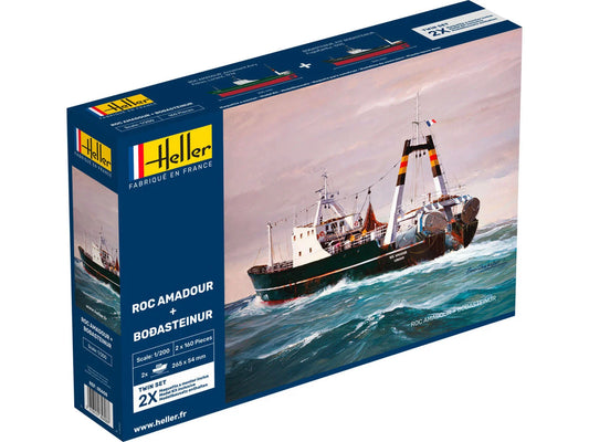 Heller 85608 Roc Amadour & Bodasteinur Twin Set 1:200 Model Kit