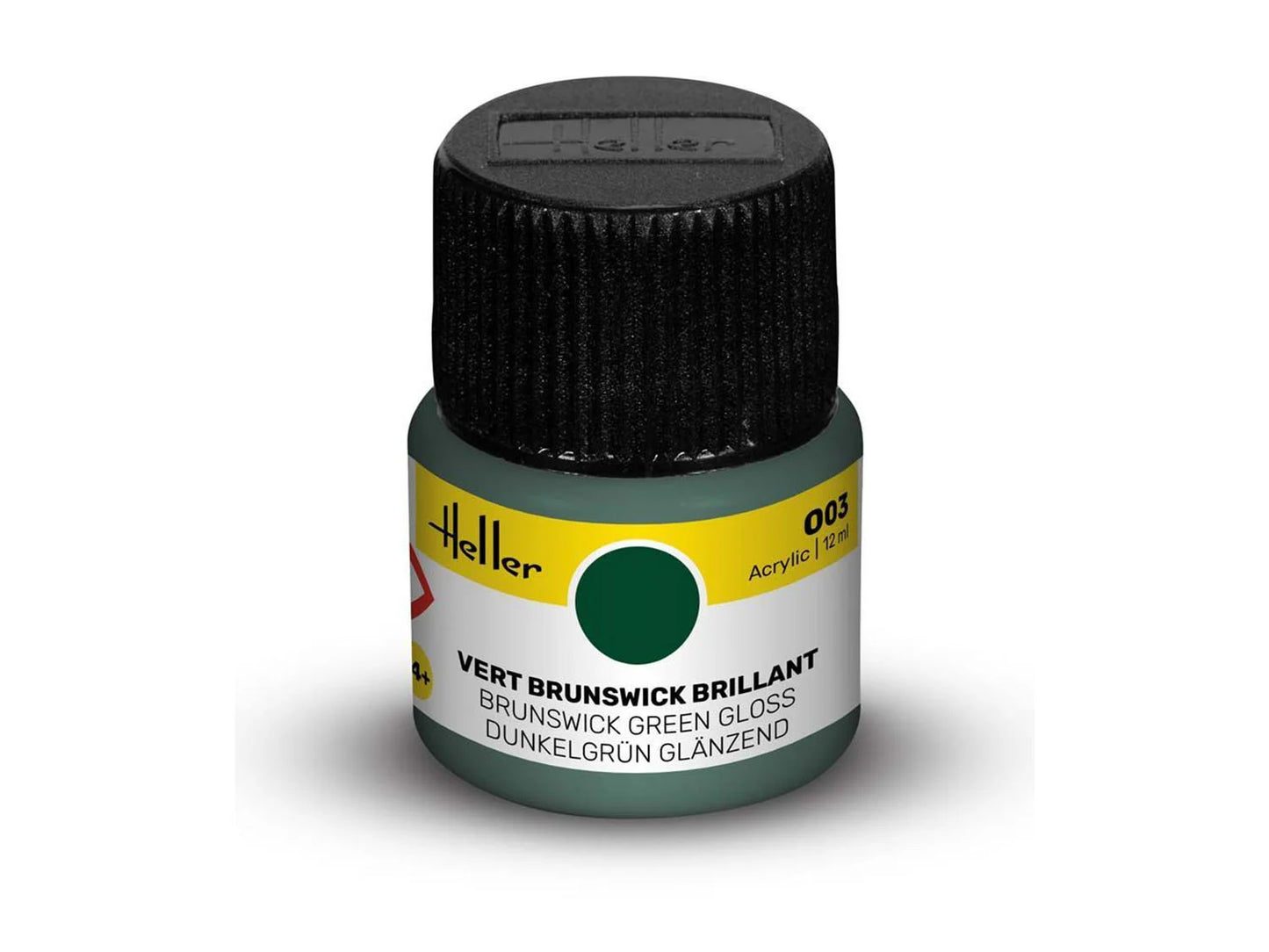 Heller 9003 003 Brunswick Green Gloss Acrylic Paint 12ml