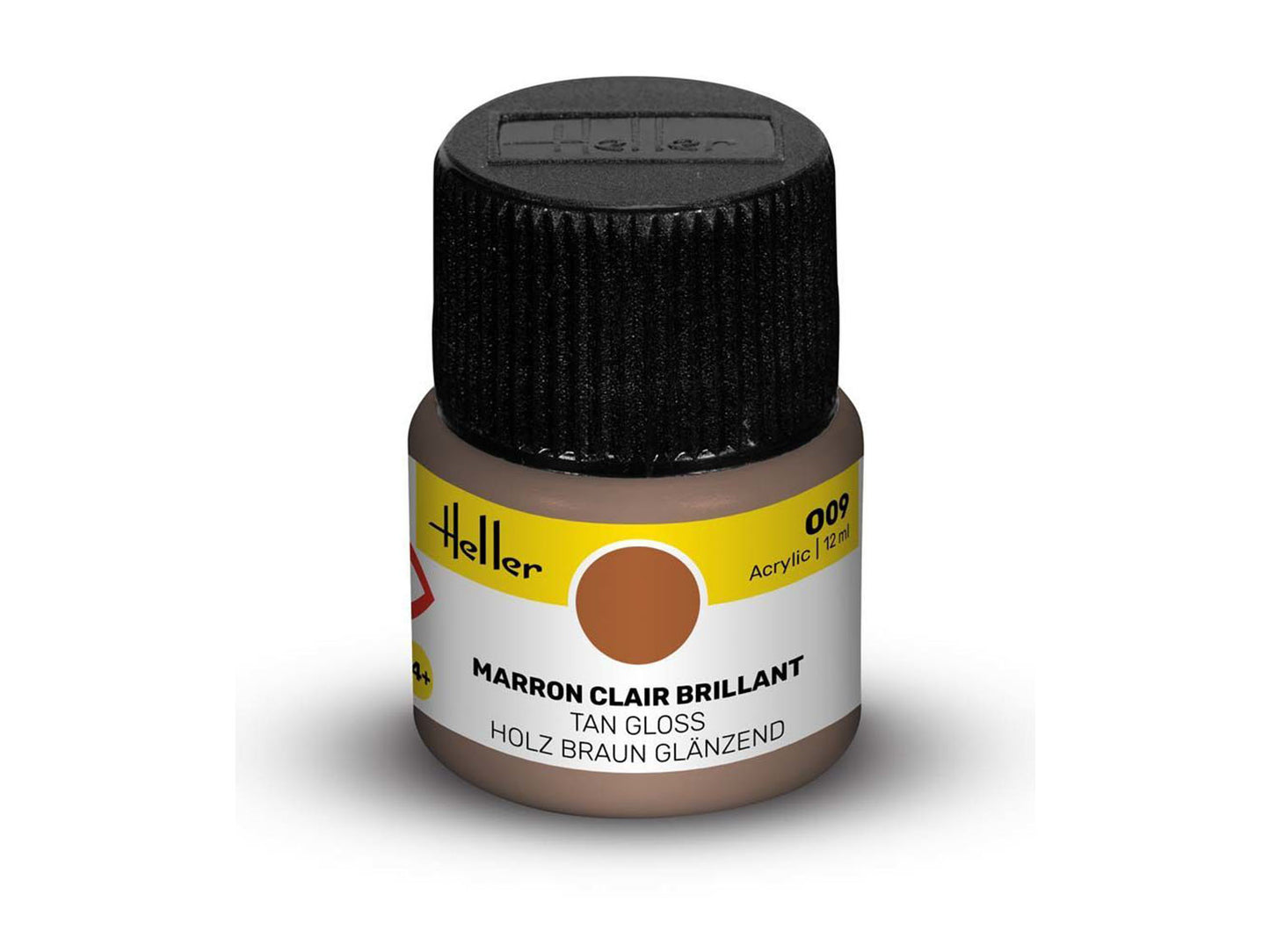 Heller 9009 009 Tan Gloss Acrylic Paint 12ml