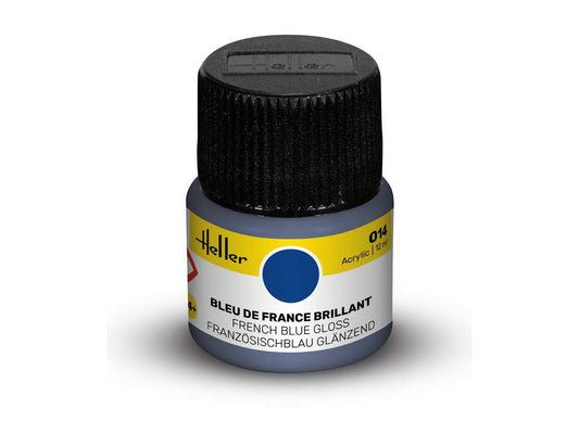 Heller 9014 014 French Blue Gloss Acrylic Paint 12ml