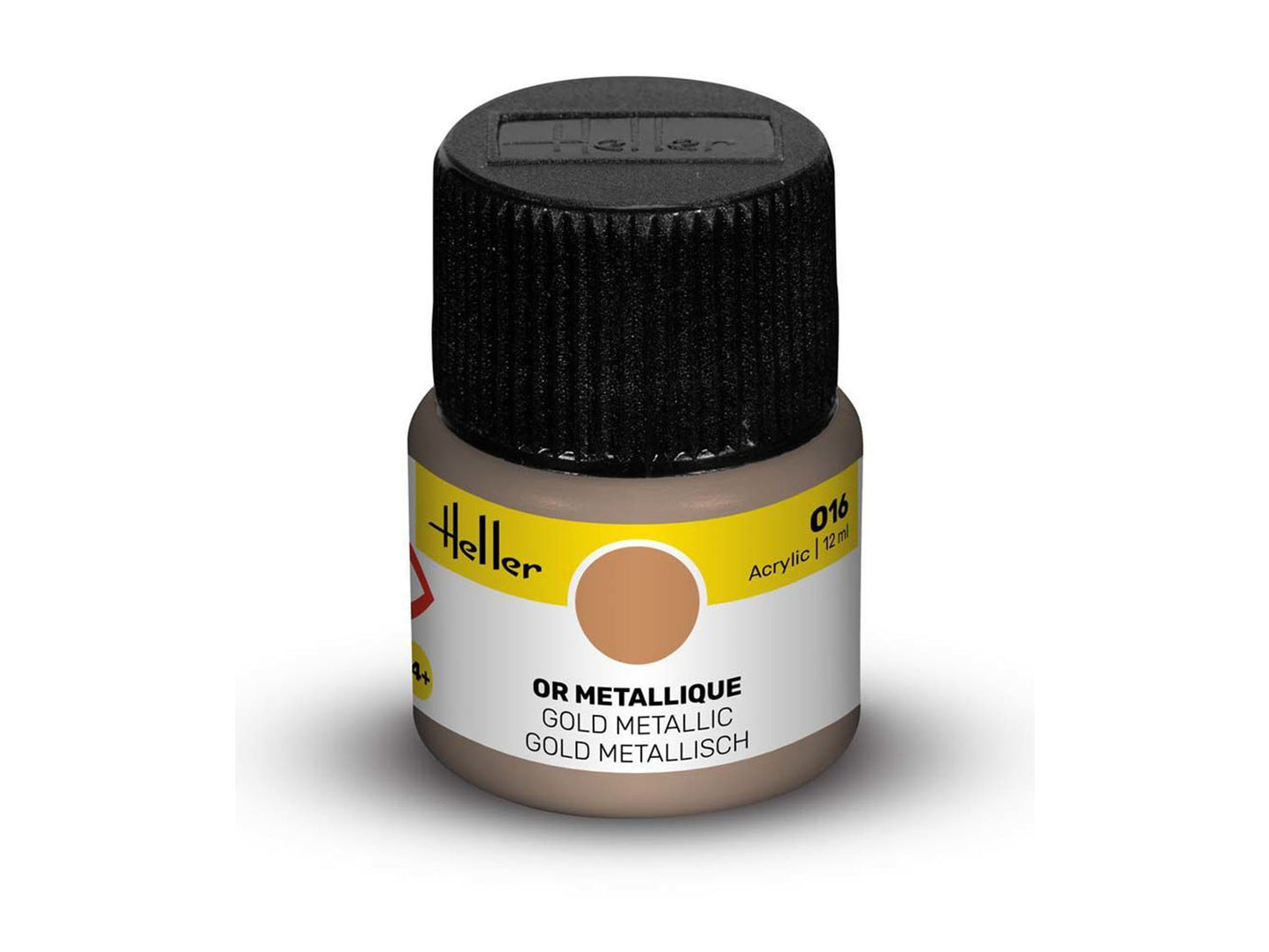 Heller 9016 016 Gold Metallic Acrylic Paint 12ml