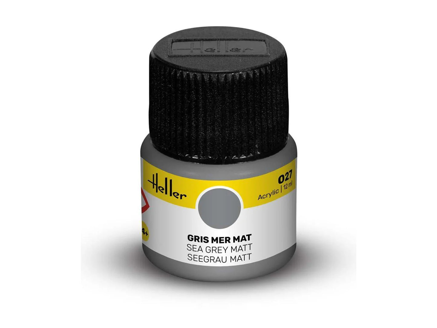Heller 9027 027 Sea Grey Matt Acrylic Paint 12ml