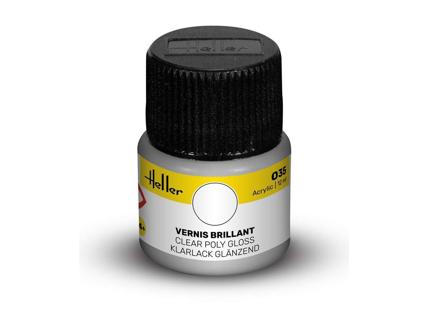 Heller 9035 035 Clear Poly Gloss Acrylic Paint 12ml