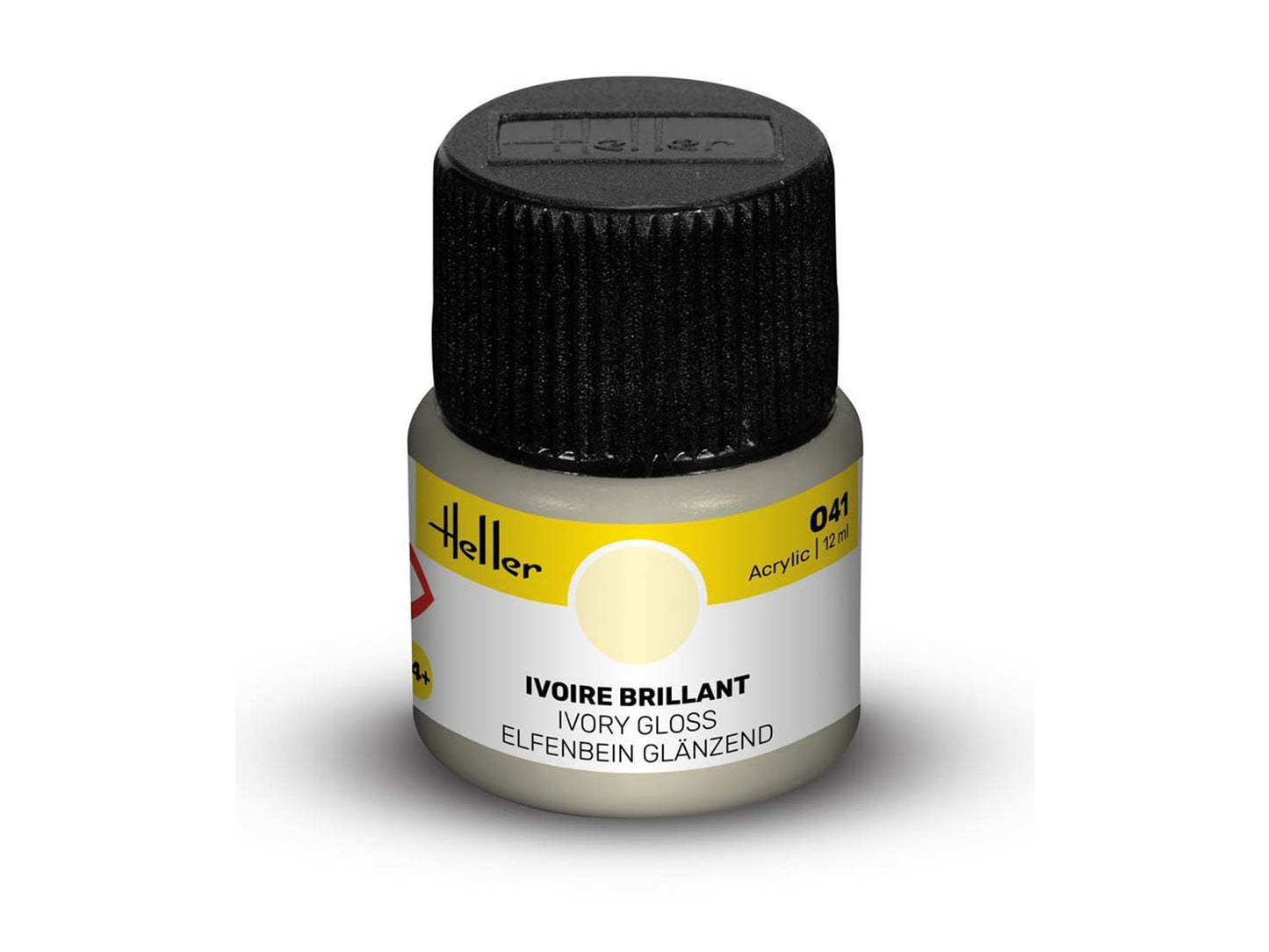 Heller 9041 041 Ivory Gloss Acrylic Paint 12ml