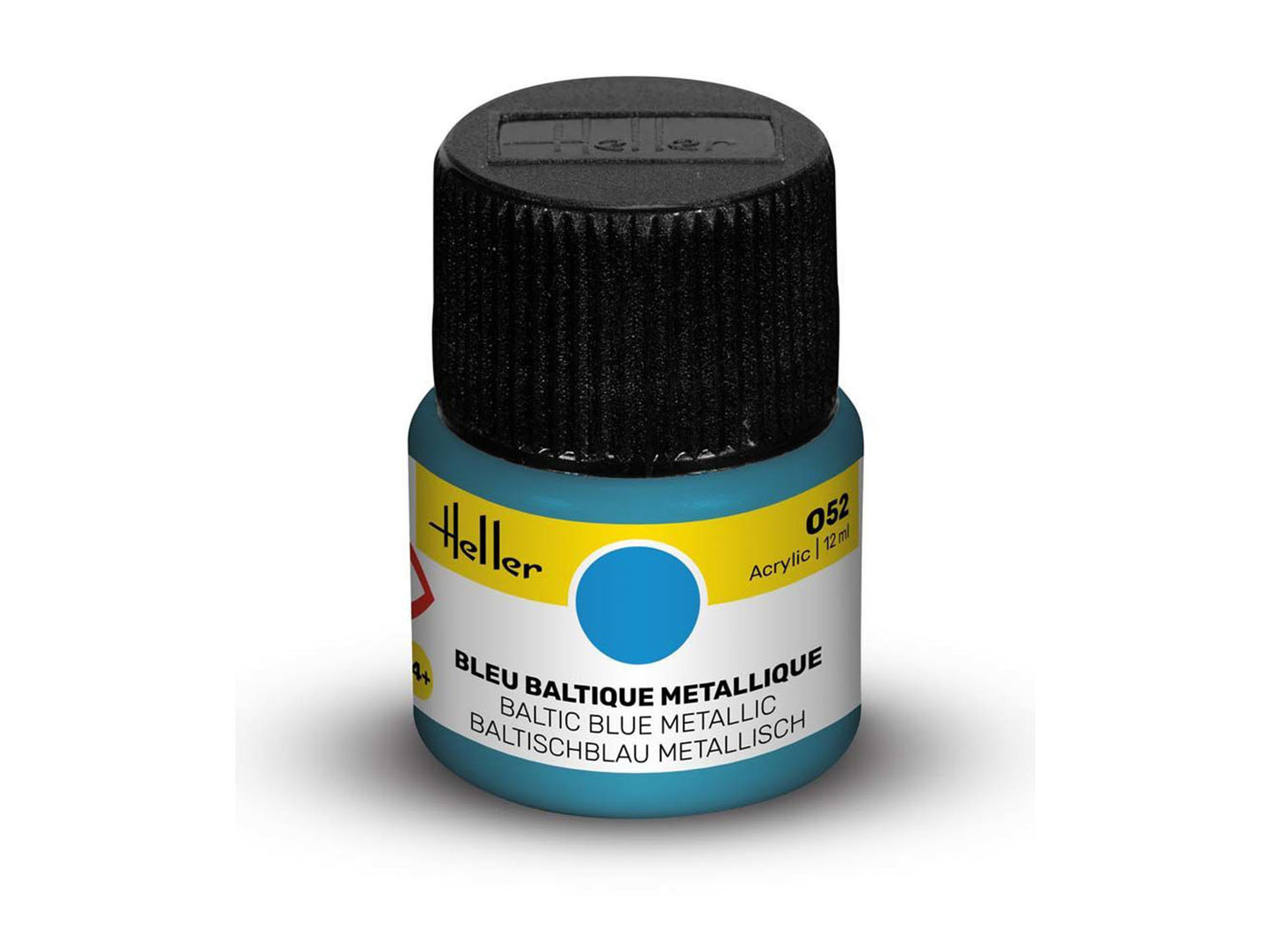 Heller 9052 052 Baltic Blue Metallic Acrylic Paint 12ml