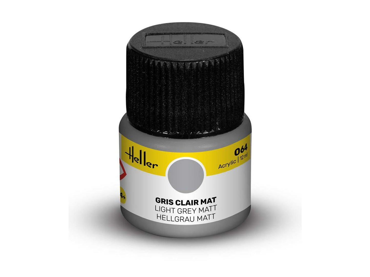 Heller 9064 064 Light Grey Matt Acrylic Paint 12ml