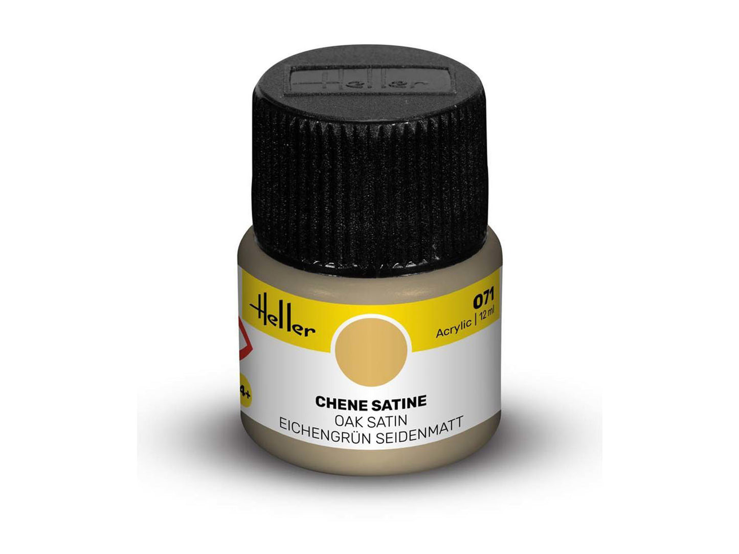 Heller 9071 071 Oak Satin Acrylic Paint 12ml