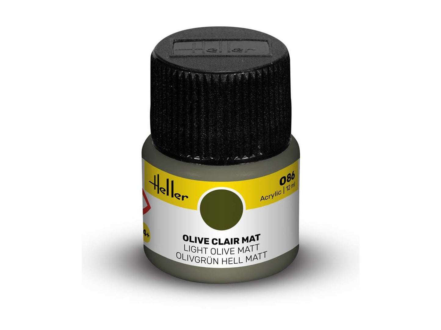 Heller 9086 086 Light Olive Matt Acrylic Paint 12ml