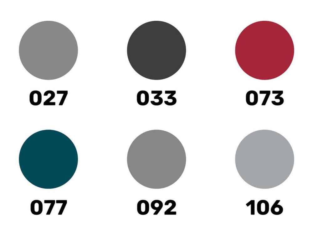 Heller 9405 Navy Acrylic Paints (6) & Brush Set