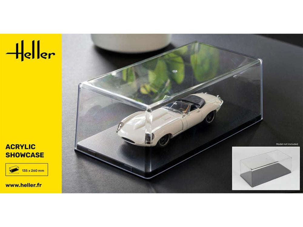 Heller 95201 Acrylic Showcase 252 x 127 x 80mm Multi Scale