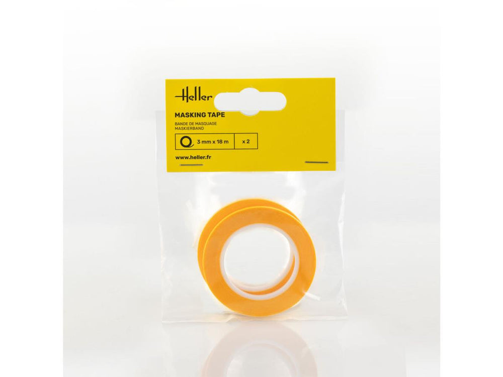 Heller 99011 Masking Tape (2) 3mm x 18m