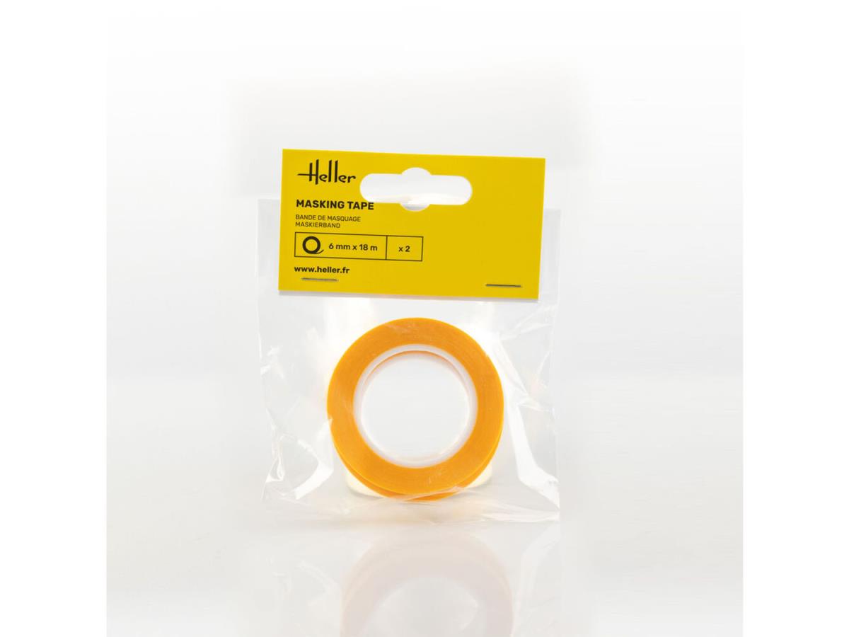 Heller 99012 Masking Tape (2) 6mm x 18m