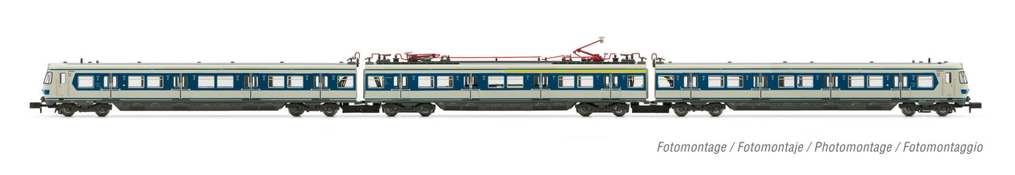 Arnold DB BR420 3 Car EMU Grey/Blue IV (DCC-Sound) HIN2495S N Gauge