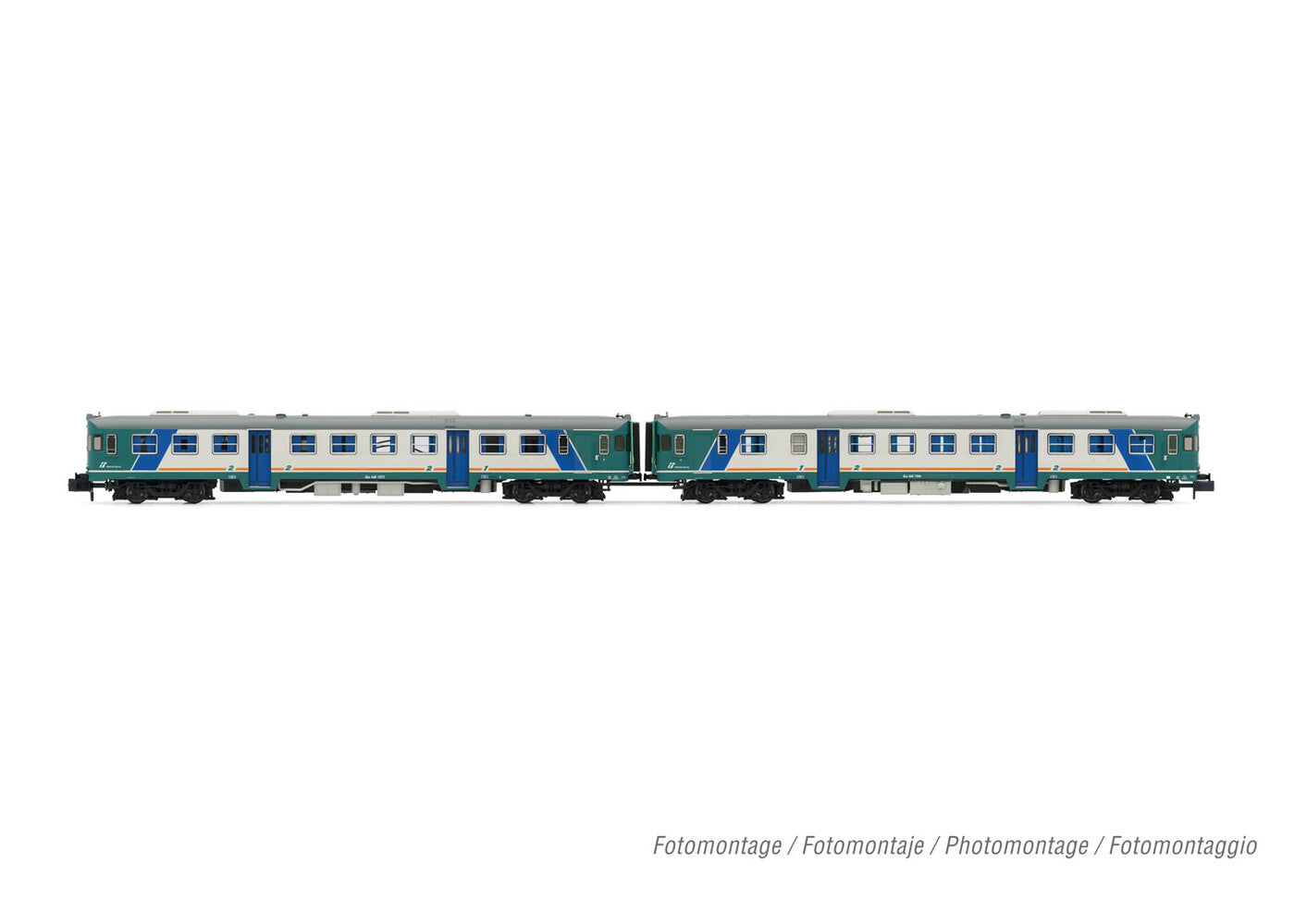 Arnold FS ALn668 1000 2 Car DMU XMPR V (DCC-Sound) HIN2571S N Gauge