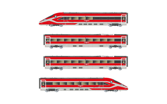 Arnold FS Trenitalia Frecciarossa 1000 4 Car EMU VI (DCC-Sound) N Gauge HIN2619S