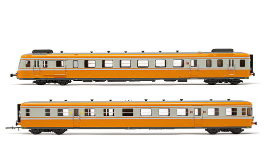 Arnold SNCF RGP2 Orange/Beton Diesel Railcar IV (DCC-Sound) N Gauge HIN2637S
