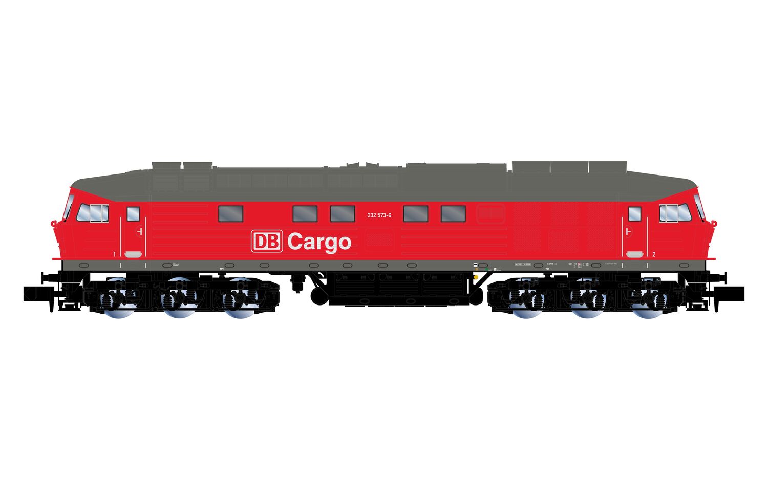 Hin Racing Models Arnold DB Cargo BR232 573-6 Diesel Locomotive V HIN2659 N Gauge ...