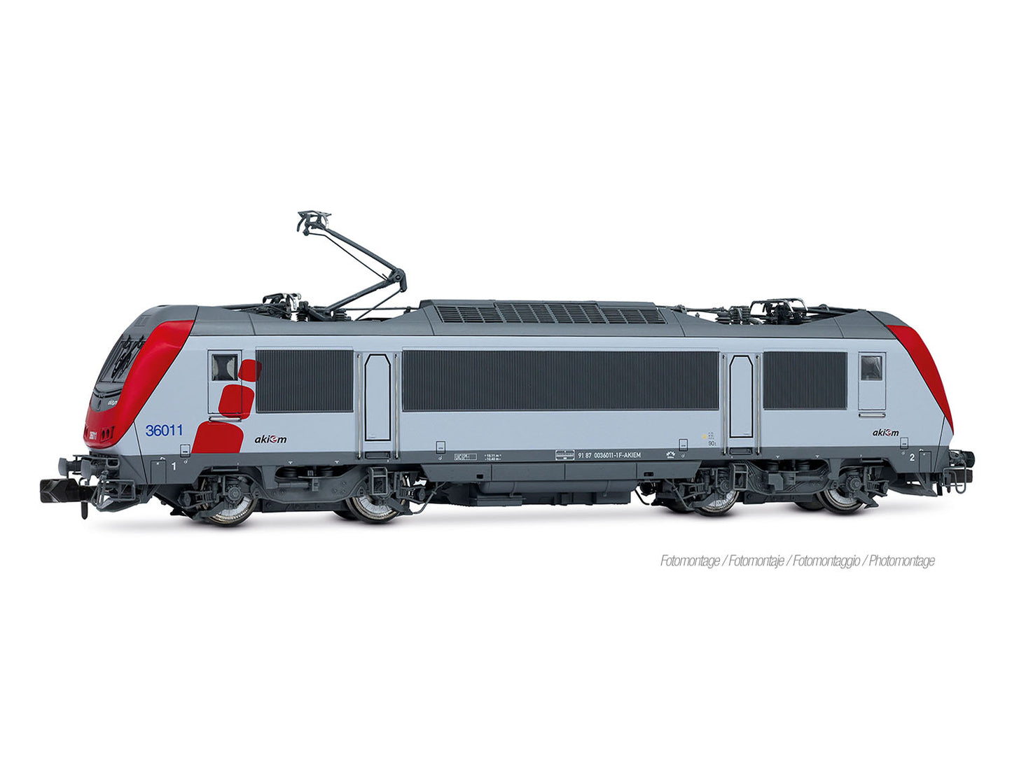 Arnold HIN2682S Akiem BB 36011 Electric Locomotive VI (DCC-Sound) N Gauge