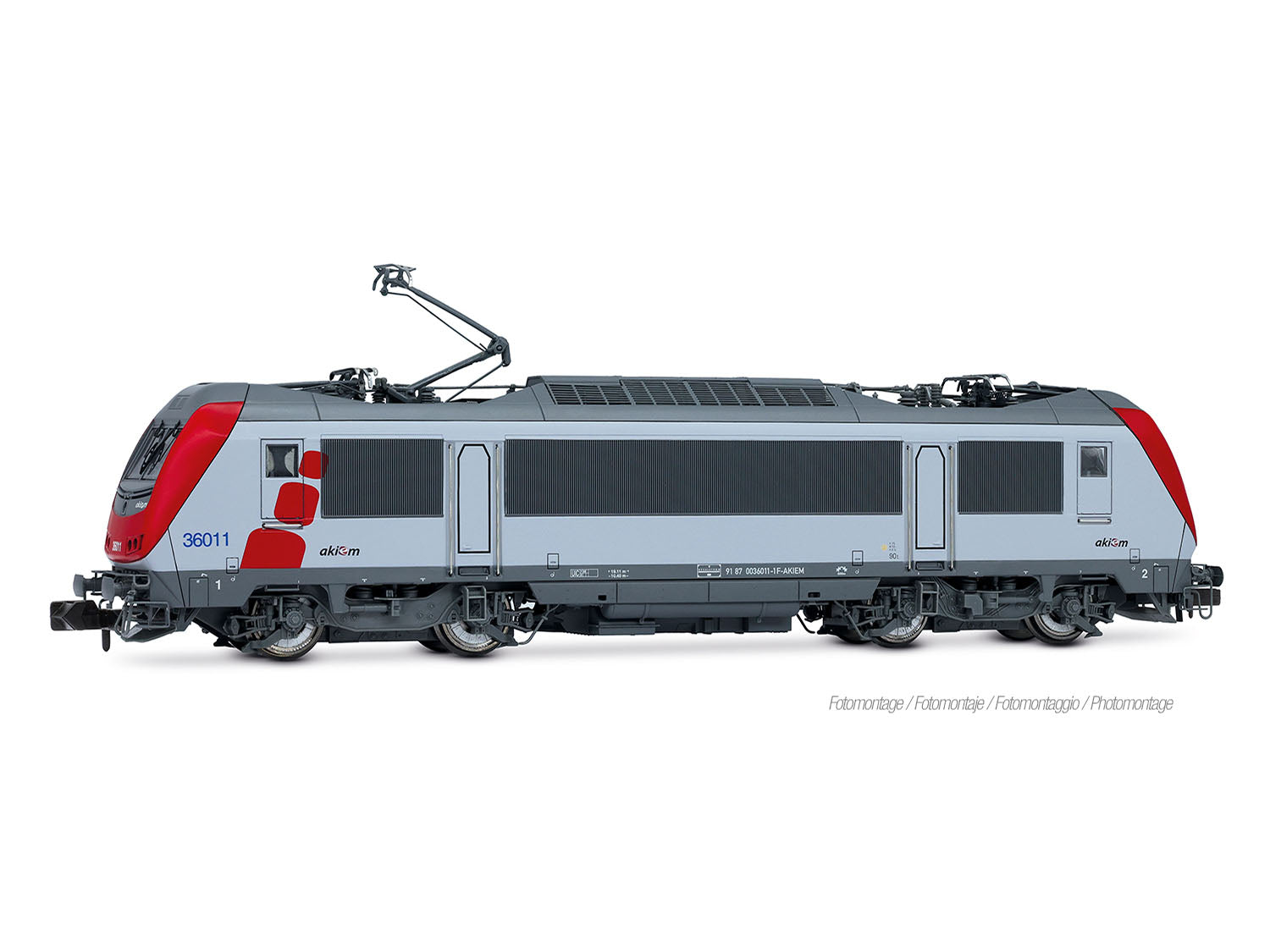Hin Racing Models Arnold HIN2682S Akiem BB 36011 Electric Locomotive VI (DCC-Sound) N Ga ...
