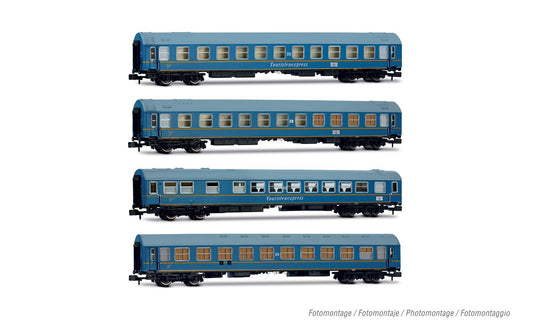 Arnold DR Tourex WR/SD/WLAB Coach Set (4pcs) III HIN4481 N Gauge