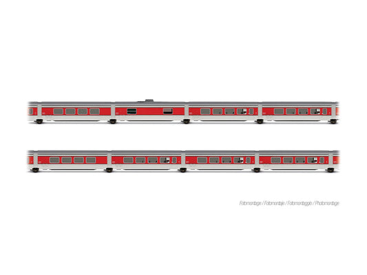 Arnold HIN4511 RENFE Talgo III RD TEE Catalan Talgo Coach Set (8) III N Gauge