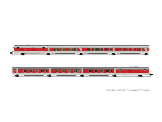 Arnold HIN4512 RENFE Talgo III RD Barcelona Talgo Coach Set (8) III N Gauge