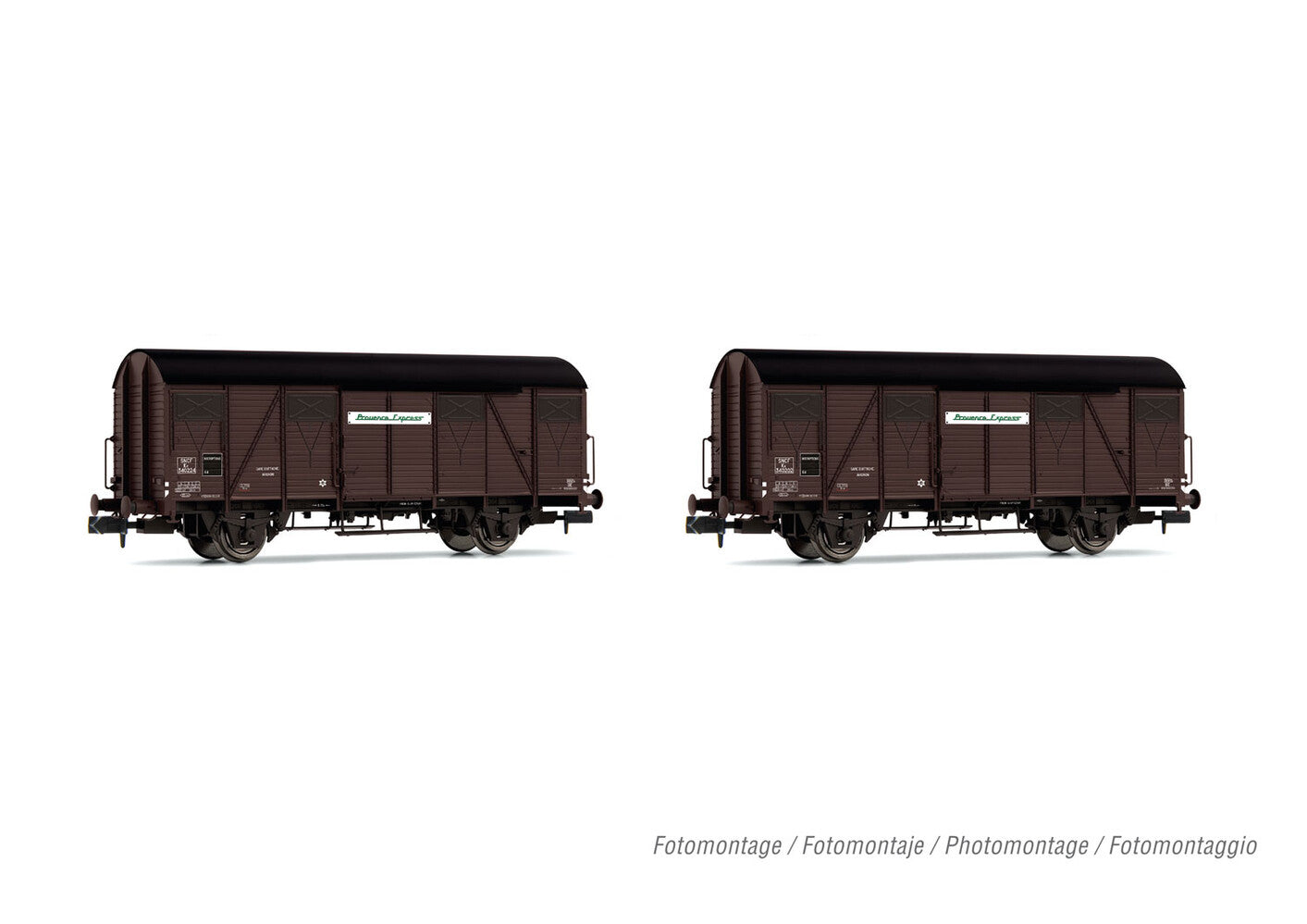 Arnold SNCF Kv Van Set Provence Express (2) III HIN6571 N Gauge
