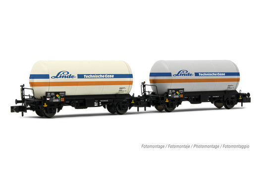Arnold HIN6603  DB Linde 2 Axle Gas Tank Wagon IV N Gauge