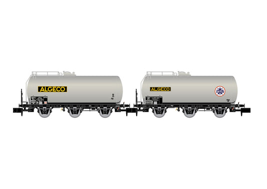 Arnold SNCF 3 Axle Tank Wagon Algeco Set (2) III HIN6607 N Gauge
