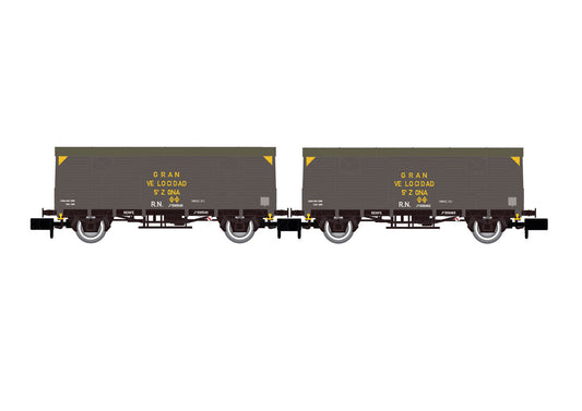 Arnold RENFE J300.000 Van Gran Velocidad Set (2) III HIN6660 N Gauge