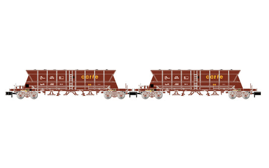 Arnold RENFE Faoos Saltra/Carfe Coal Wagon Set w/Coal Load (2) IV N Gauge HIN6671