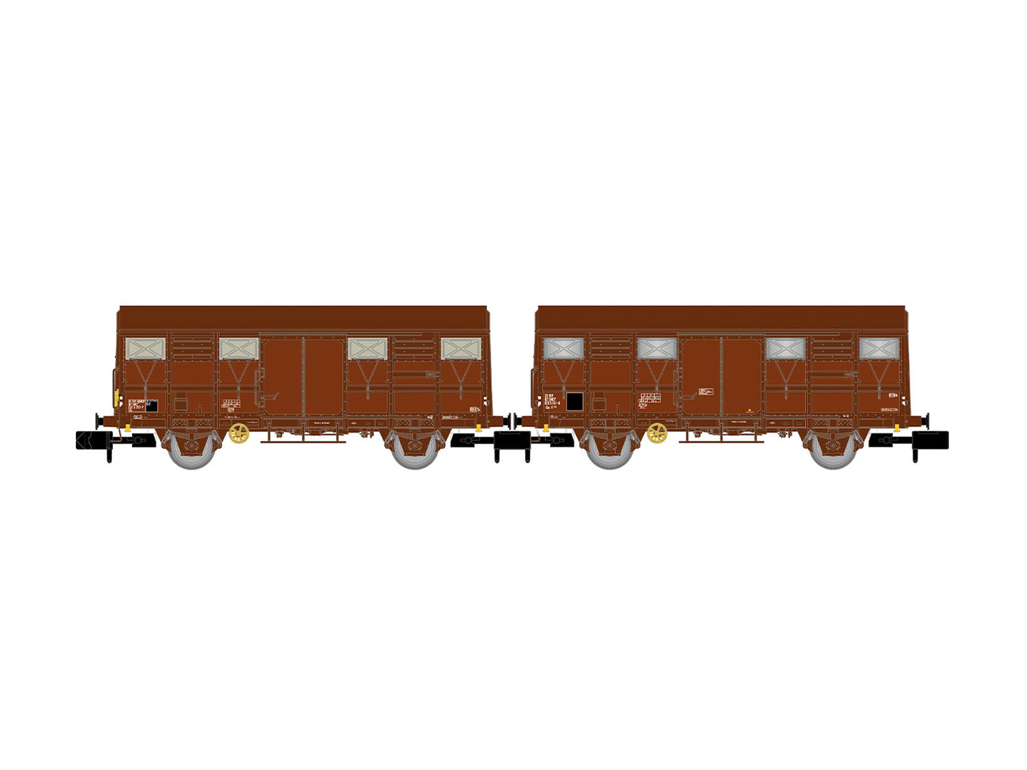 Arnold HIN6717 SNCF Gs Wagon Set (2) IV N Gauge