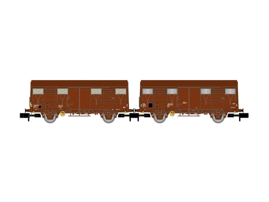 Arnold HIN6717 SNCF Gs Wagon Set (2) IV N Gauge