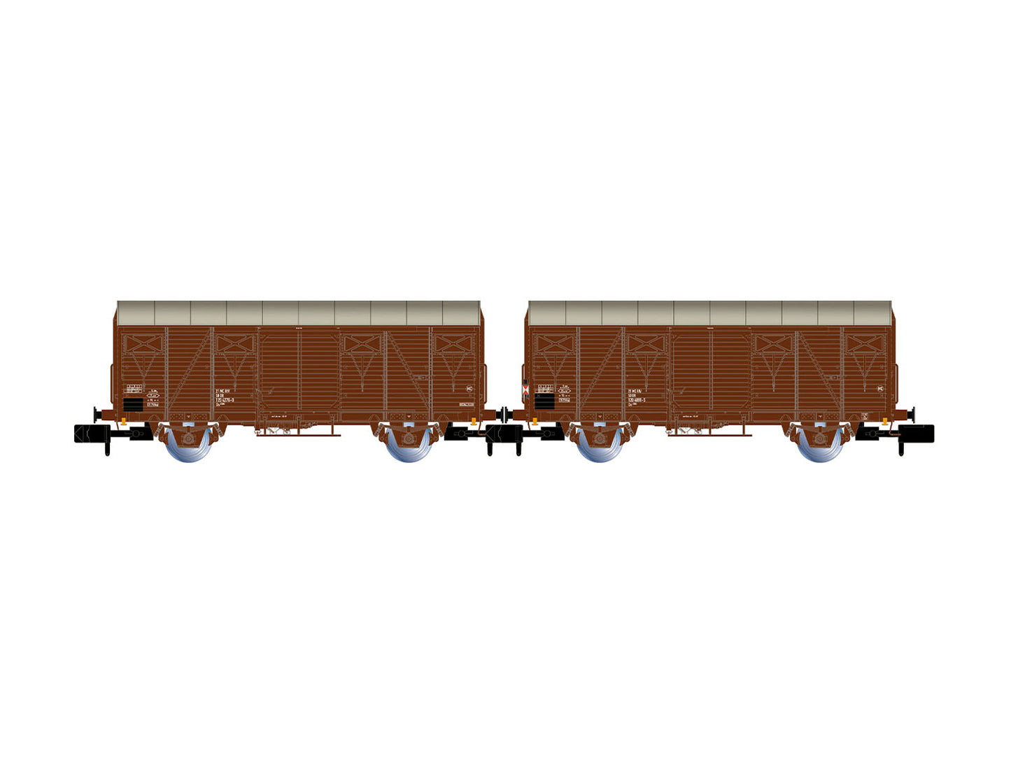 Arnold HIN6719 DR Gs Wagon Set (2) IV N Gauge
