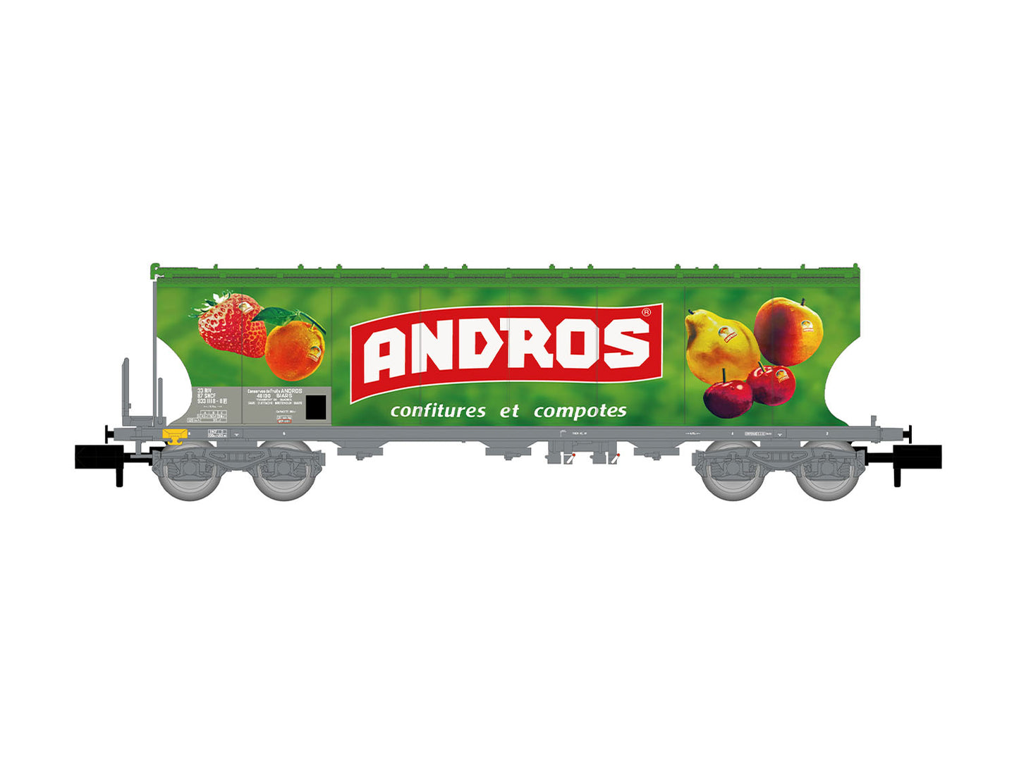 Arnold HIN6733 SNCF Andros Round Sided Hopper Wagon V N Gauge
