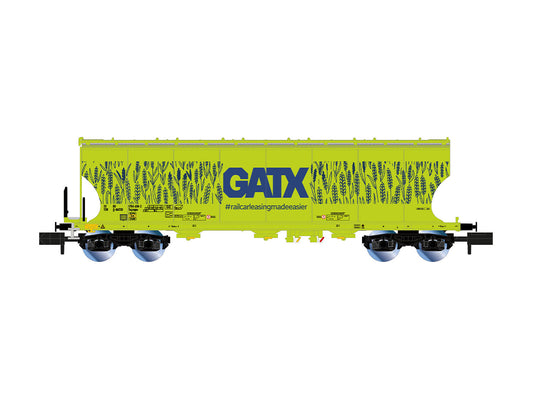 Arnold HIN6737 GATX Cereals Round Sided Hopper Wagon VI N Gauge