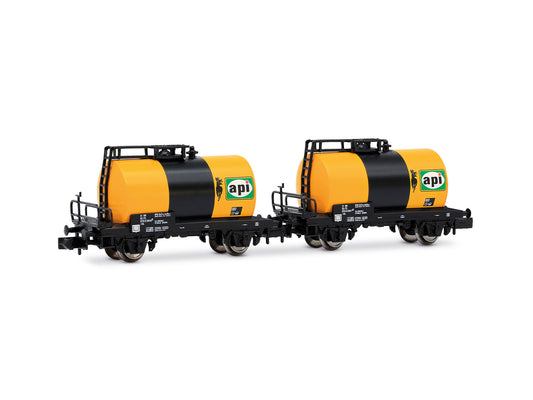 Arnold HIN6747 FS Api Tank Wagon Set (2) IV N Gauge