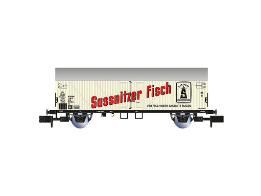 Arnold HIN6751 DR Sassnitzer Fisch Refrigerated Wagon IV N Gauge