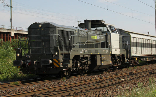 Arnold RailAdventure DE 18 Diesel Locomotive Grey VI HIN9059 TT Gauge