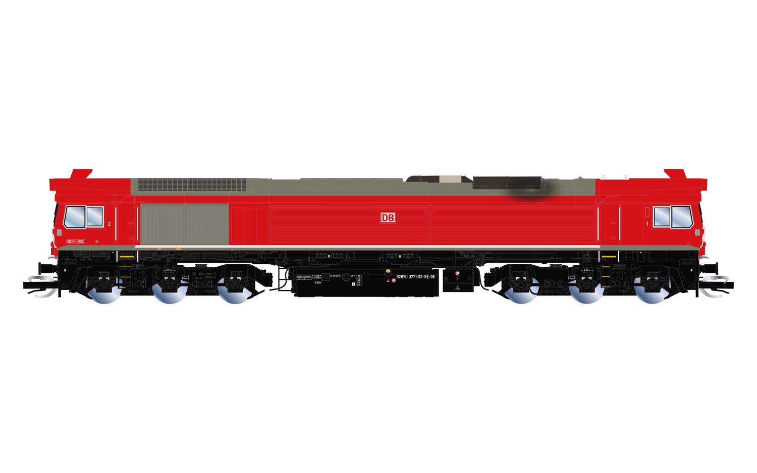 Hin Racing Models Arnold DBAG Class 77 Diesel Locomotive VI HIN9070 TT Gauge – Jadlam ...