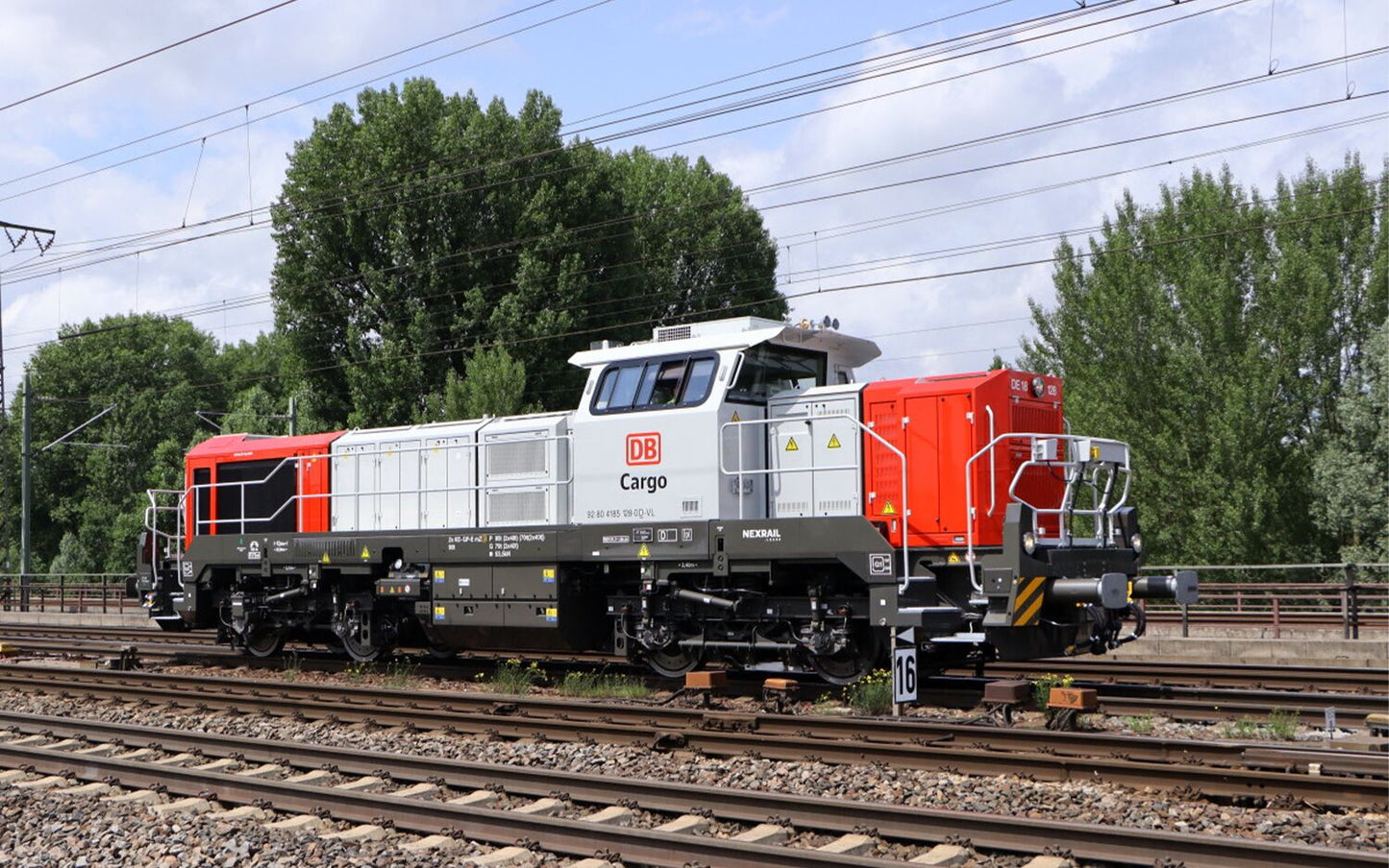 Arnold DB Cargo DE18 Diesel Locomotive VI HIN9073 TT Gauge