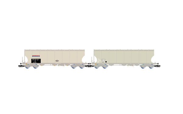 Arnold DB Nacco 4 Axle Silo Wagon Set (2pcs) IV HIN9757 TT Gauge ...