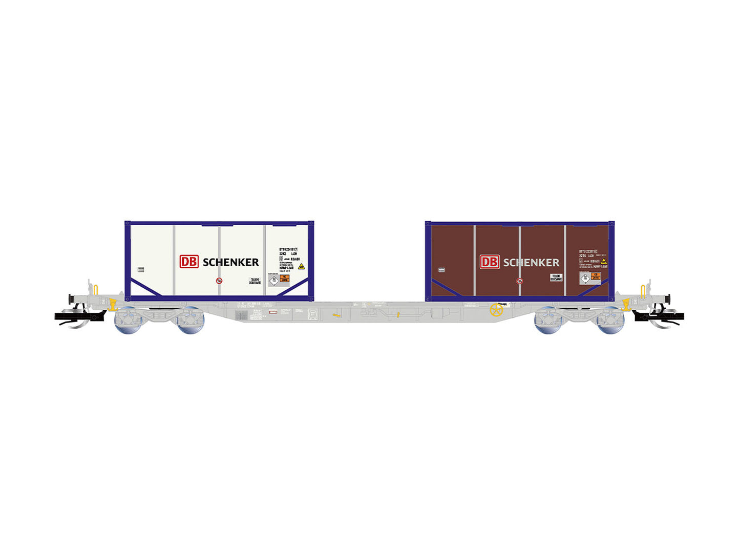 Arnold HIN9768 DBAG Flat Wagon w/DB Schenker Tanktainer Load VI TT Gauge