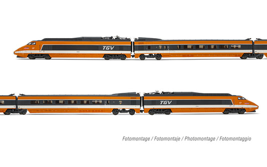 Jouef SNCF TGV Sud-Est 1981 Inaugral Version 4 Car EMU Pack IV HJ2425 HO Gauge