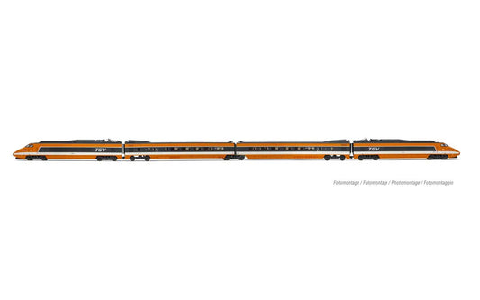 Jouef SNCF TGV Sud-Est 1981 4 Car EMU Pack IV (DCC-Sound) HJ2425S HO Gauge