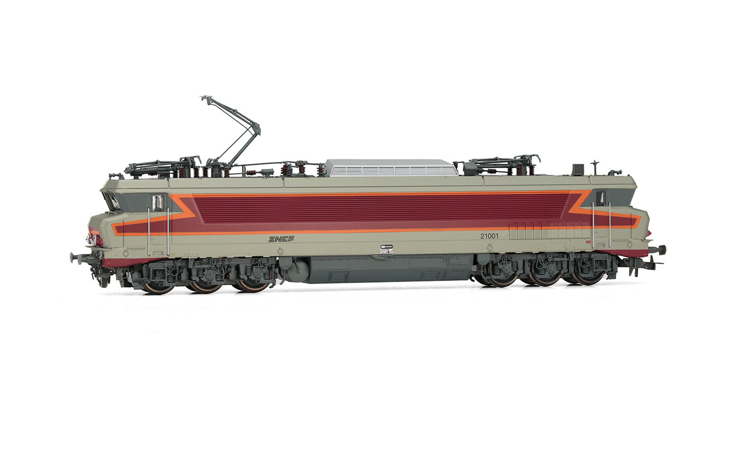 Jouef SNCF CC 21001 Red/Grey Electric Locomotive IV (DCC-Sound) HO Gauge HJ2454S