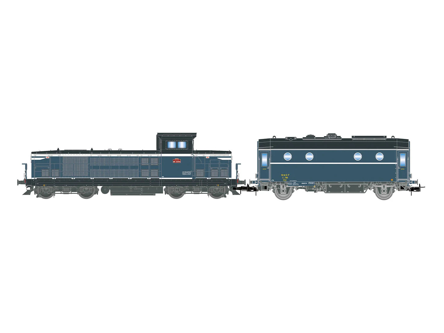 Jouef SNCF BB 66013 Diesel Locomotive IV HO Gauge HJ2474