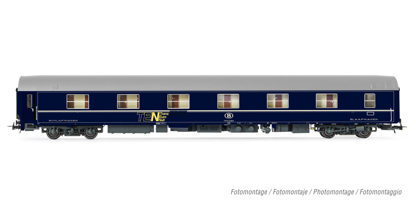 Jouef HJ4161  SNCB T2 TEN CIWL Sleeping Coach IV HO