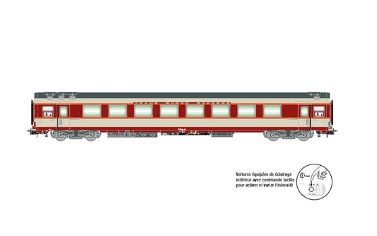 Jouef SNCF Gran Confort TEE Le Kleber A8tu Coach IV HO Gauge HJ4194
